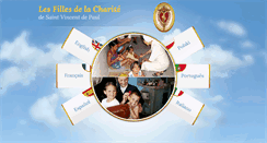 Desktop Screenshot of filles-de-la-charite.org
